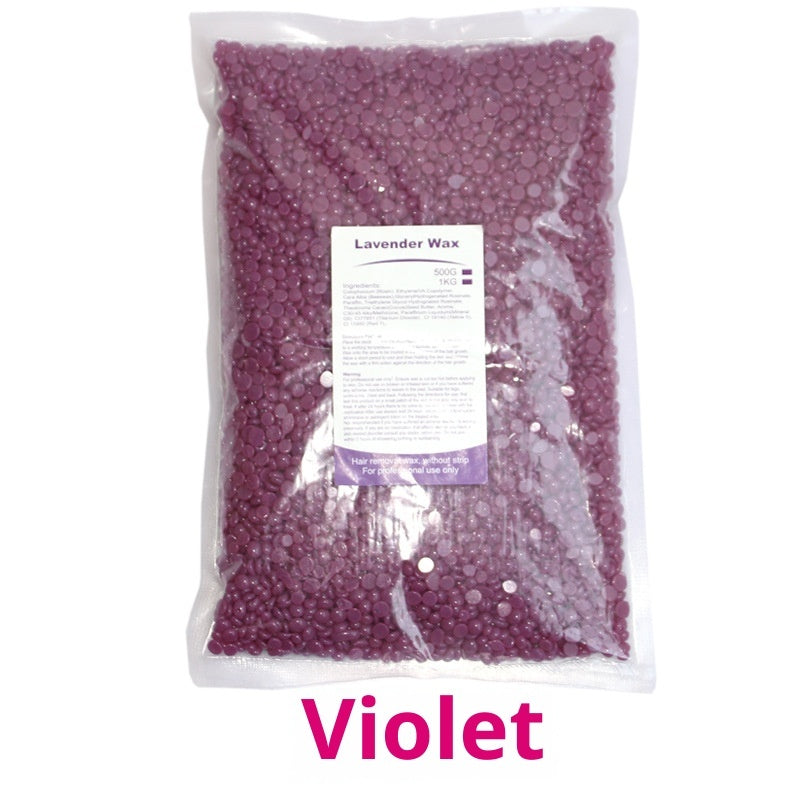 Solid Hard Wax Paper-free Wax Therapy Granules Honey Bean Full Body Hair Removal