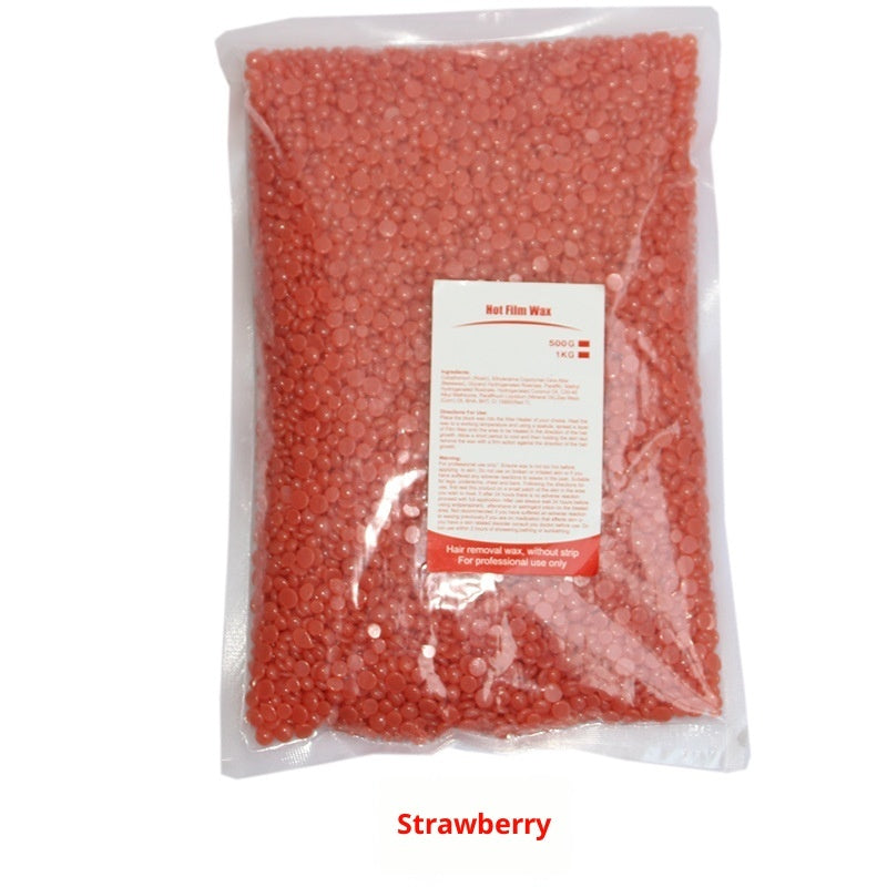 Solid Hard Wax Paper-free Wax Therapy Granules Honey Bean Full Body Hair Removal
