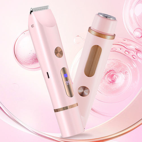 2 in 1 Electric shaver for women | Double-headed Lady Shaver Electric Mute
