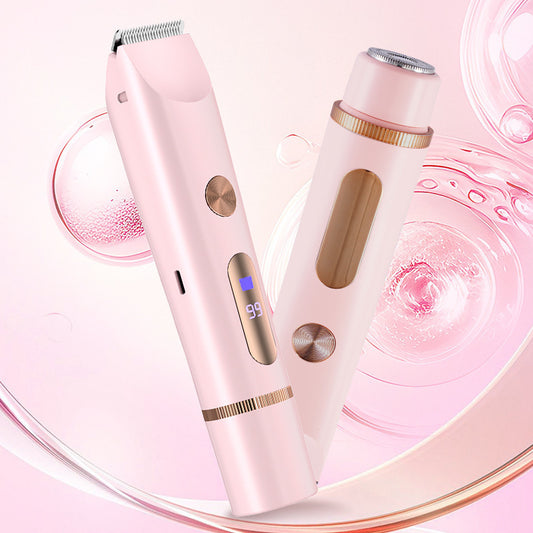 2 in 1 Electric shaver for women | Double-headed Lady Shaver Electric Mute