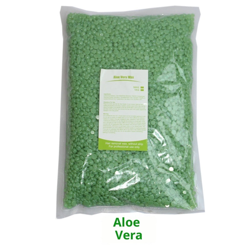 Solid Hard Wax Paper-free Wax Therapy Granules Honey Bean Full Body Hair Removal