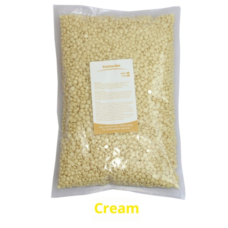 Solid Hard Wax Paper-free Wax Therapy Granules Honey Bean Full Body Hair Removal