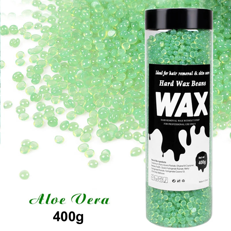 200g/400g Heating Machine Hair Removal Machine Wax Melting Pot  Hard Waxing Wax Beans Hot Film Painless Depilated  Waxing Beads