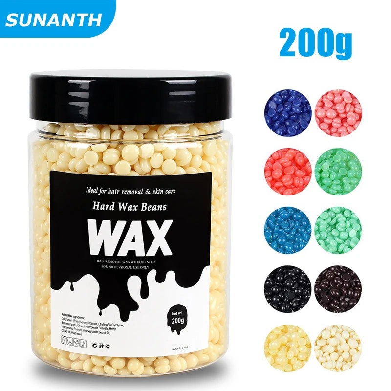 200g/400g Heating Machine Hair Removal Machine Wax Melting Pot  Hard Waxing Wax Beans Hot Film Painless Depilated  Waxing Beads