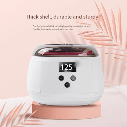 500ml LCD Display Smart Silicone Liner Hand and Foot Depilatory Epilator,Wax Heating, Wax Hair Removal And Wax Therapy Machine