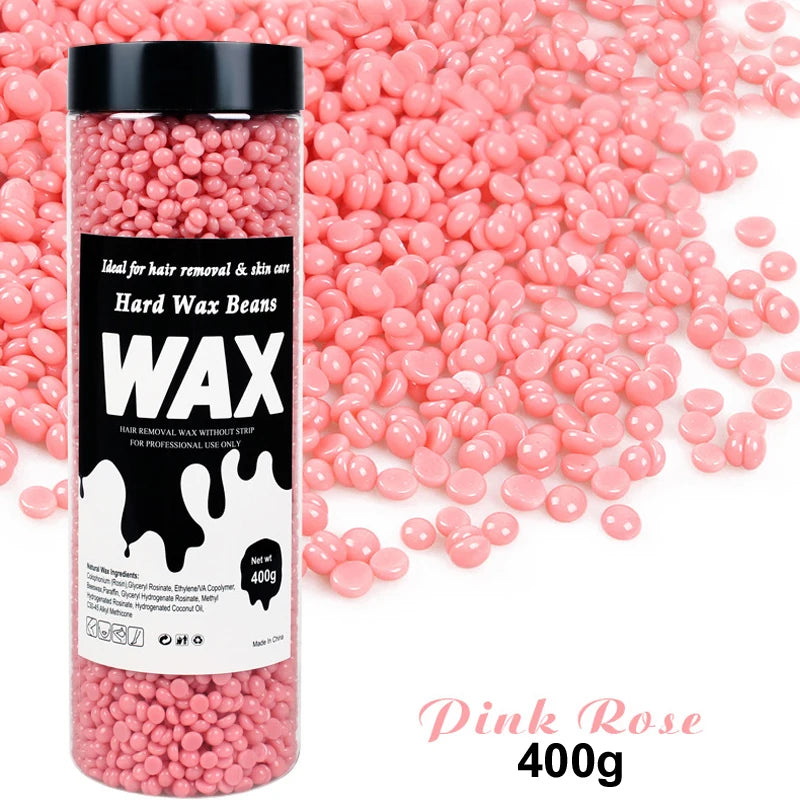 200g/400g Heating Machine Hair Removal Machine Wax Melting Pot  Hard Waxing Wax Beans Hot Film Painless Depilated  Waxing Beads