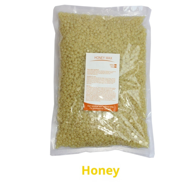 Solid Hard Wax Paper-free Wax Therapy Granules Honey Bean Full Body Hair Removal