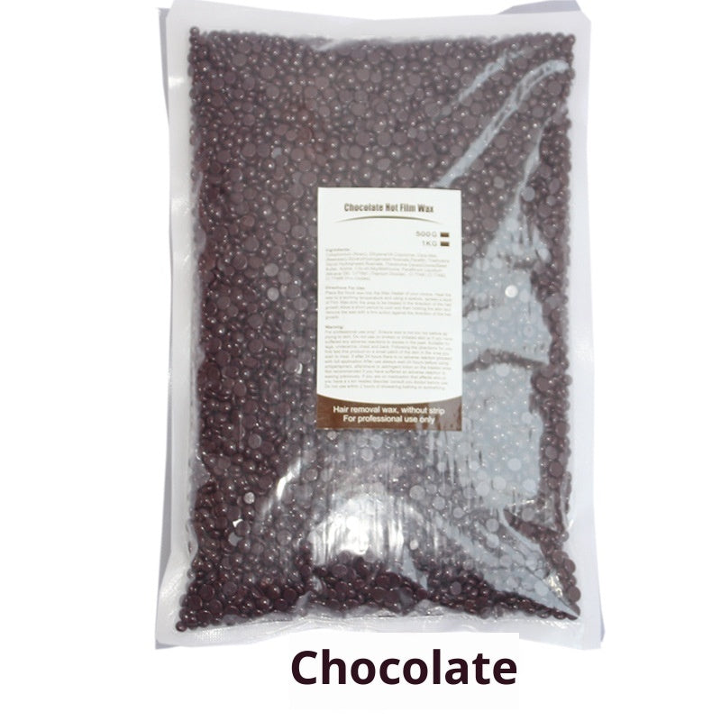 Solid Hard Wax Paper-free Wax Therapy Granules Honey Bean Full Body Hair Removal